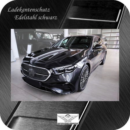 Ladekantenschutz Edelstahl schwarz für Mercedes E-Klasse Limo W214 2023- 3245368 i