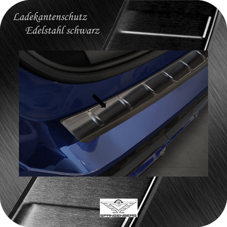 Ladekantenschutz Edelstahl schwarz für BMW X1 M-Style Typ U11 ab 10.22- 3245370 d