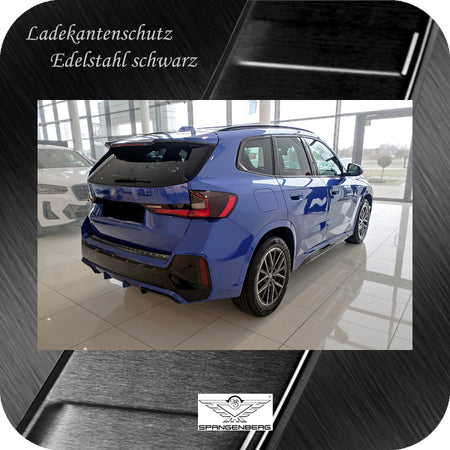 Ladekantenschutz Edelstahl schwarz für BMW X1 M-Style Typ U11 ab 10.22- 3245370 g