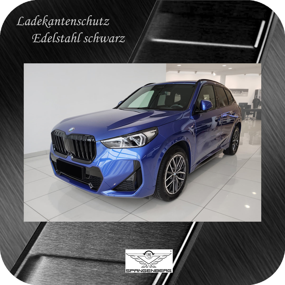 Ladekantenschutz Edelstahl schwarz für BMW X1 M-Style Typ U11 ab 10.22- 3245370 h