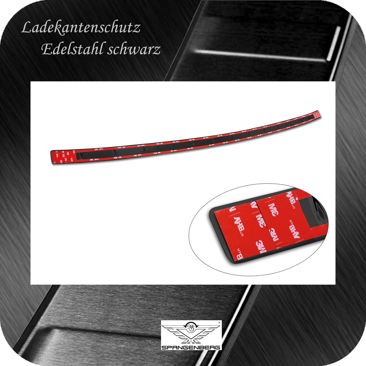 Ladekantenschutz Edelstahl schwarz für MG 4 Electric 5-Türer ab 09.2022- 3245375 f