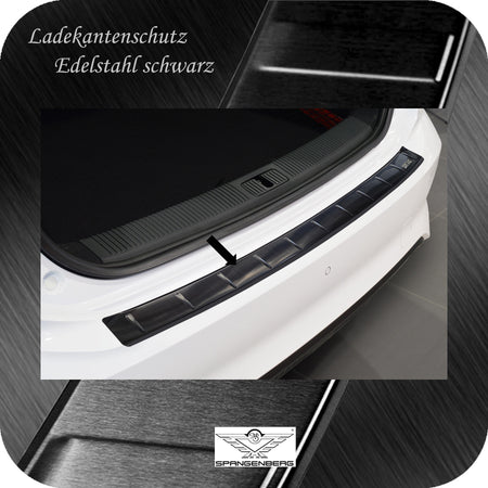 Ladekantenschutz Edelstahl schwarz für MG 5 EV Electirc SW Kombi 3.2022- 3245377 a