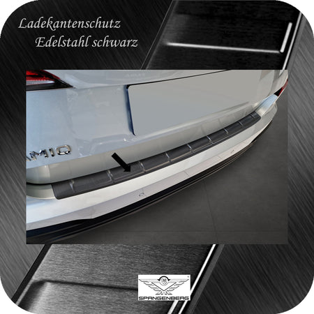 Ladekantenschutz Edelstahl schwarz für Skoda Kamiq ab Facelift 08.2023- 3245381a