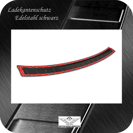Ladekantenschutz Edelstahl schwarz für Polestar 2 ab Baujahr 07.2020- 3245382 e