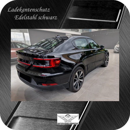 Ladekantenschutz Edelstahl schwarz für Polestar 2 ab Baujahr 07.2020- 3245382 f