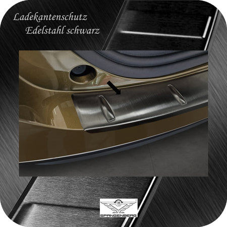 Ladekantenschutz Edelstahl schwarz für Skoda Kodiaq II  2. Gen. 12.2023- 3245384d
