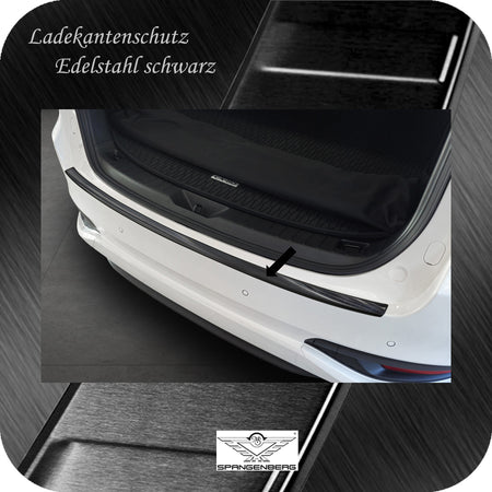 Ladekantenschutz Edelstahl schwarz für Mazda CX-80 SUV Baujahr 10.2024- 3245385 a