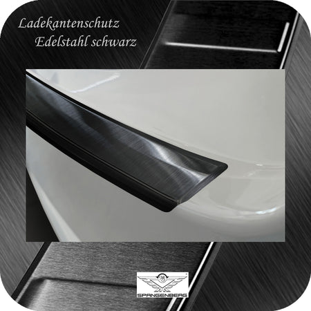 Ladekantenschutz Edelstahl schwarz für Mazda CX-80 SUV Baujahr 10.2024- 3245385 d