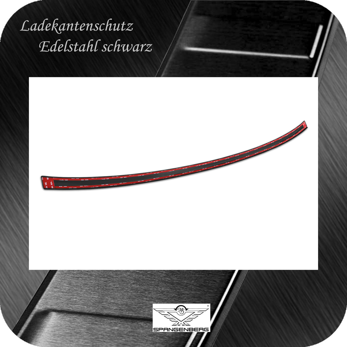 Ladekantenschutz Edelstahl schwarz für Mazda CX-80 SUV Baujahr 10.2024- 3245385 f