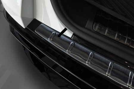 Ladekantenschutz Edelstahl schwarz für Audi Q5 III 3.Gen Typ GU 02.2025- 3245388c