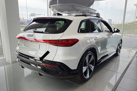 Ladekantenschutz Edelstahl schwarz für Audi Q5 III 3.Gen Typ GU 02.2025- 3245388f