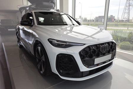 Ladekantenschutz Edelstahl schwarz für Audi Q5 III 3.Gen Typ GU 02.2025- 3245388g