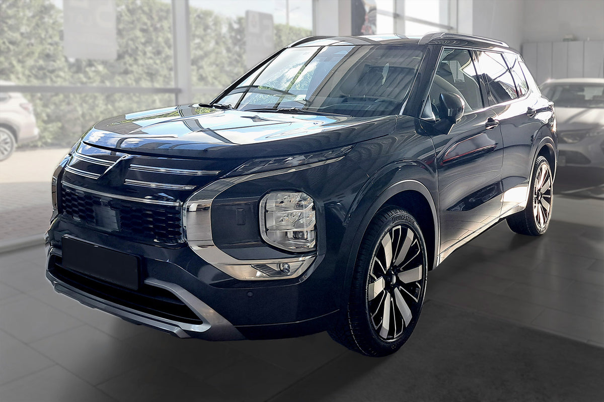 Ladekantenschutz Edelstahl schwarz für Mitsubishi Outlander IV 03.2025- 3245389h