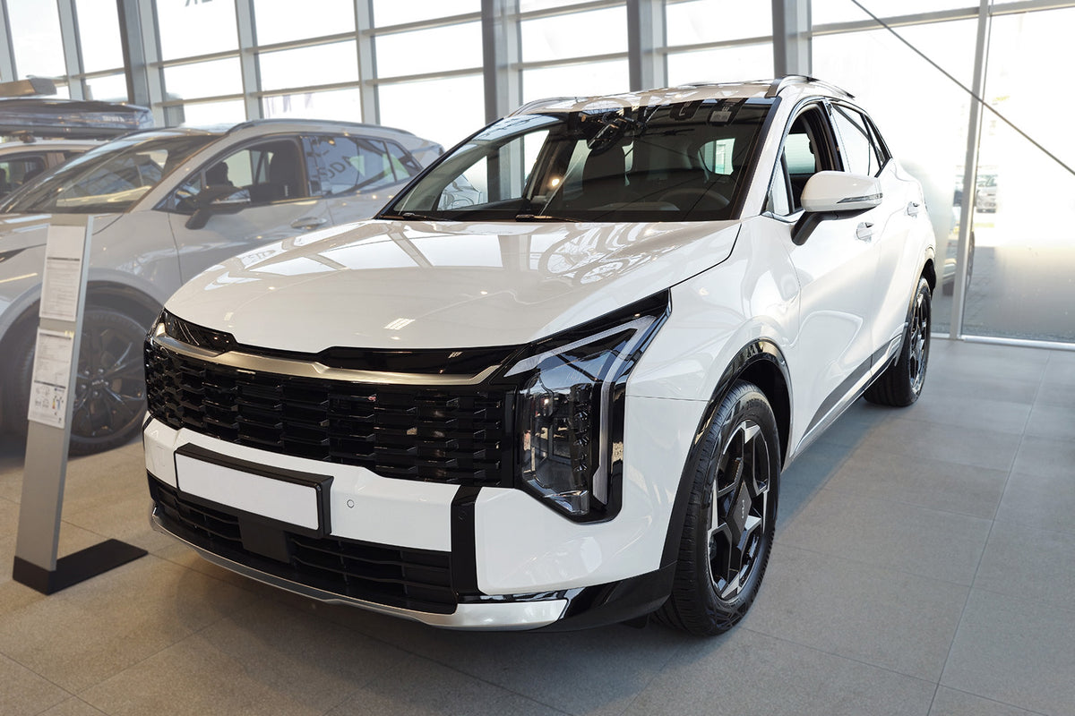 Ladekantenschutz Edelstahl schwarz für Kia Sportage V NQ5 ab Mopf 06.25- 3245391h
