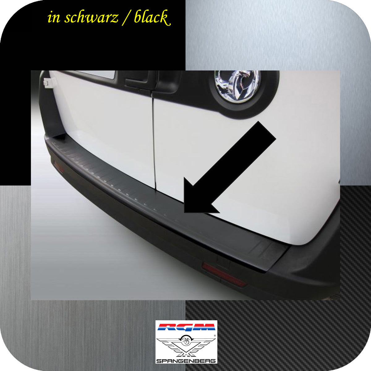 Ladekantenschutz schwarz Opel Combo D Hochdachkombi Kombi ab 2012- 3500840
