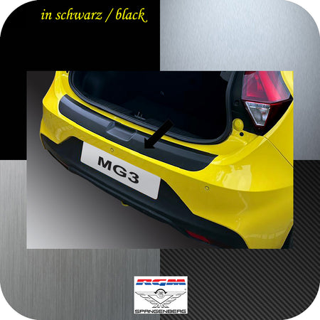 Ladekantenschutz schwarz für MG MG3 II ab facelift Bauj. 2018-12.2023 3501395b
