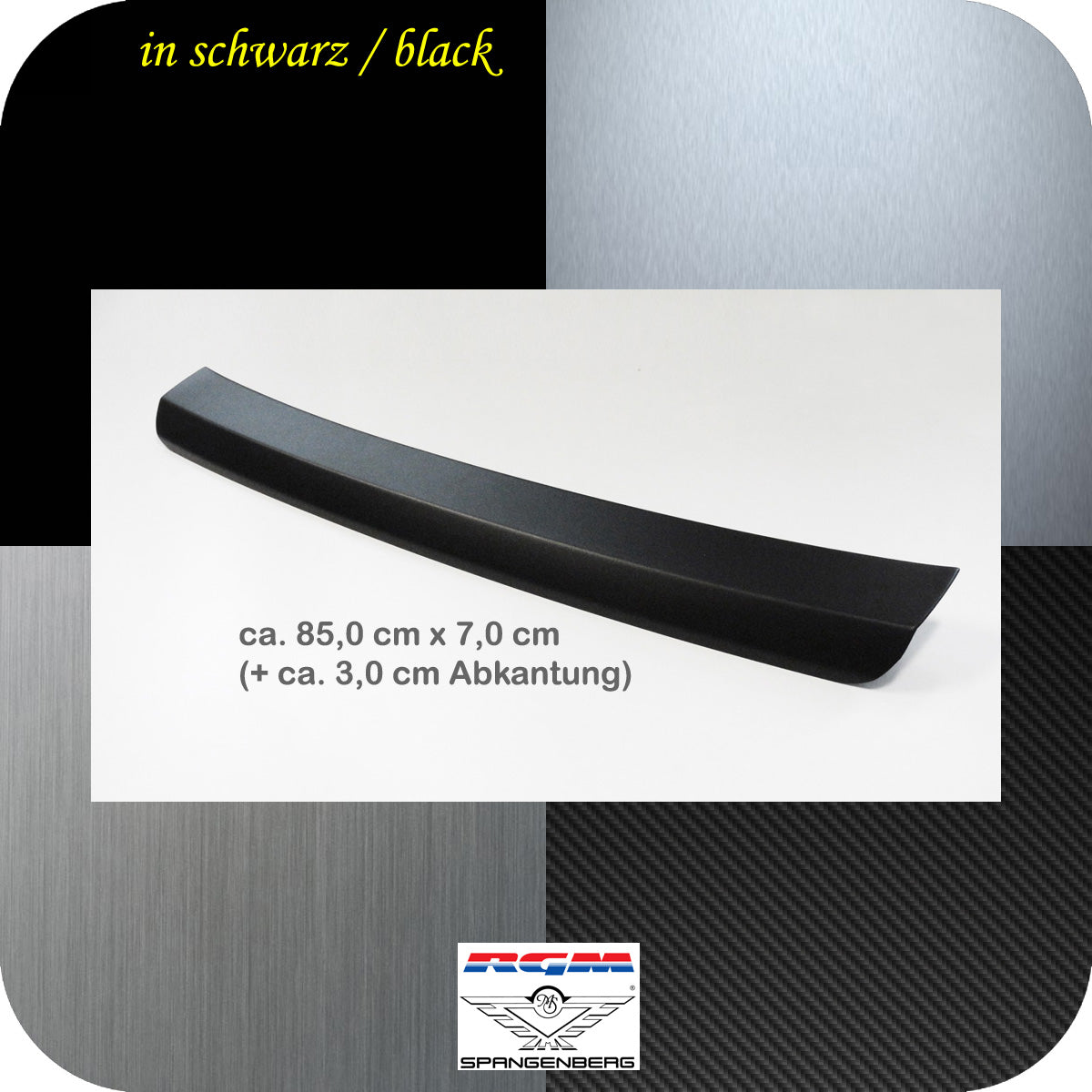 Ladekantenschutz schwarz für Honda Civic XI Schrägheck 5-Türer 07.2022- 3501401c