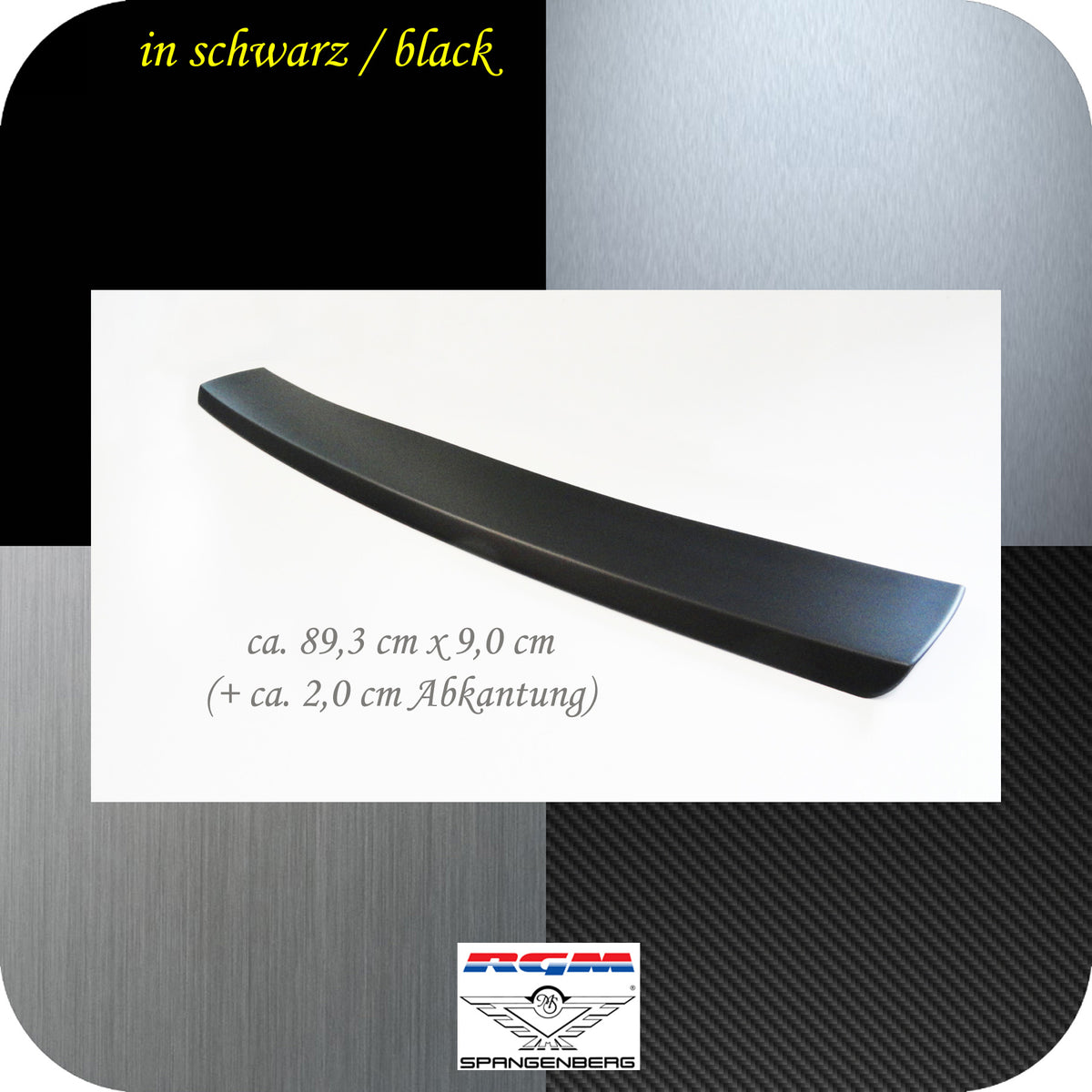 Ladekantenschutz schwarz für BMW 3er M-Style Touring G21 Facelift 08.22- 3501404c