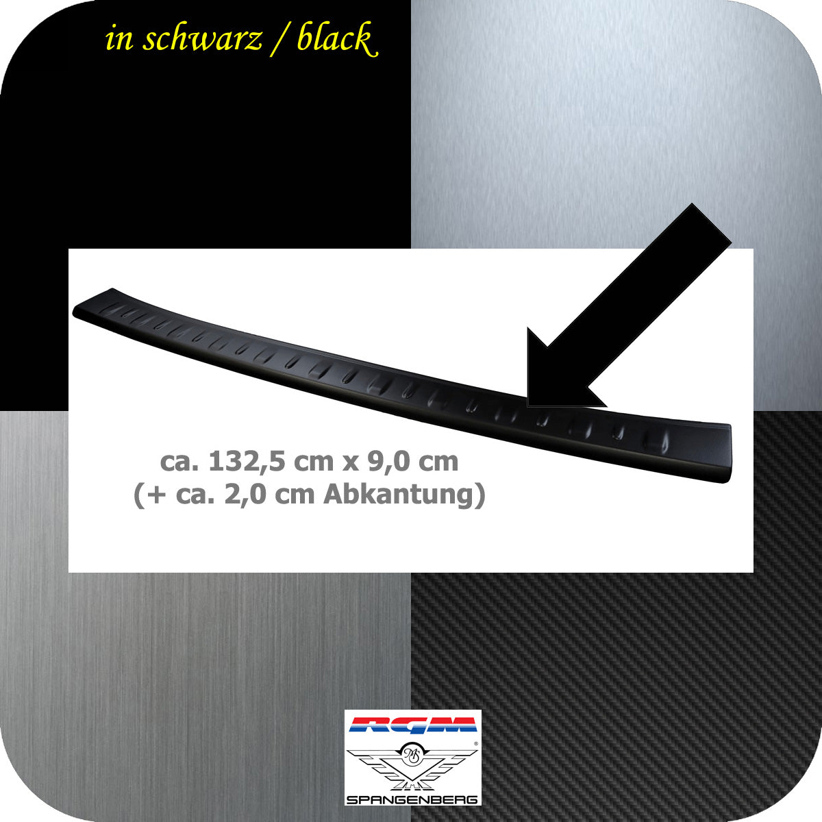Ladekantenschutz schwarz für Renault Kangoo III 3.Generation ab 05.2021- 3501406b
