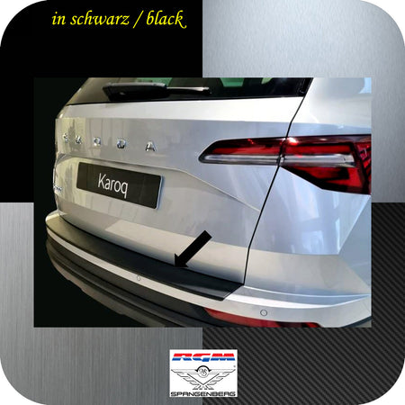 Ladekantenschutz schwarz für Skoda Karoq SUV ab facelift Bauj. 12.2021- 3501409a