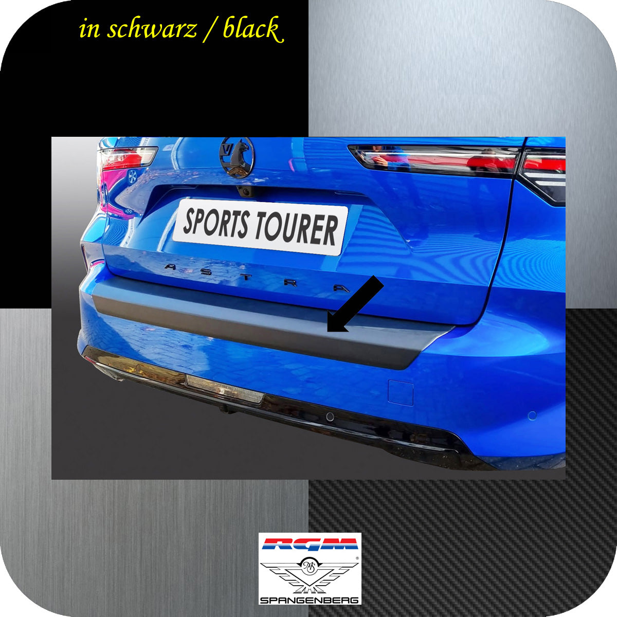 Ladekantenschutz schwarz für Opel Astra L Sports Tourer ab 10.2022- 3501411