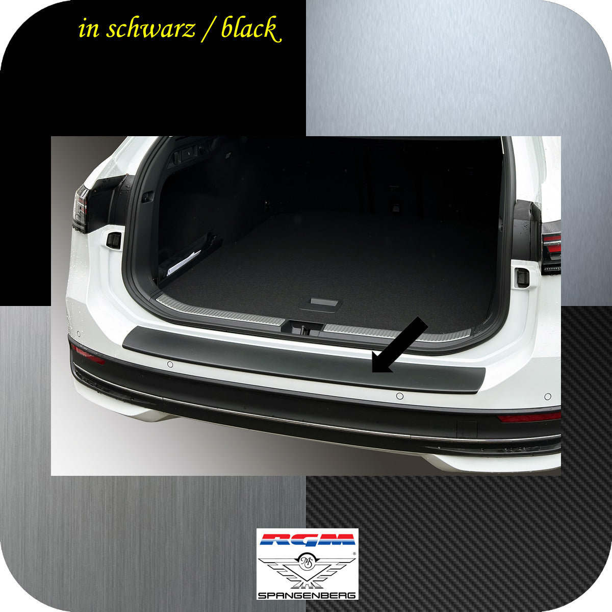 Ladekantenschutz schwarz für VW Passat Variant Typ B9 Kombi ab 02.2024- 3501420b