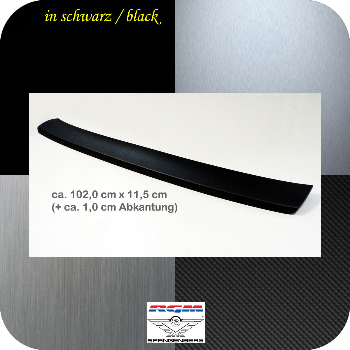 Ladekantenschutz schwarz für VW Passat Variant Typ B9 Kombi ab 02.2024- 3501420c