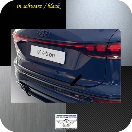 Ladekantenschutz schwarz für Audi Q6 e-tron ab Baujahr 07.2024- auch SQ6 3501431a