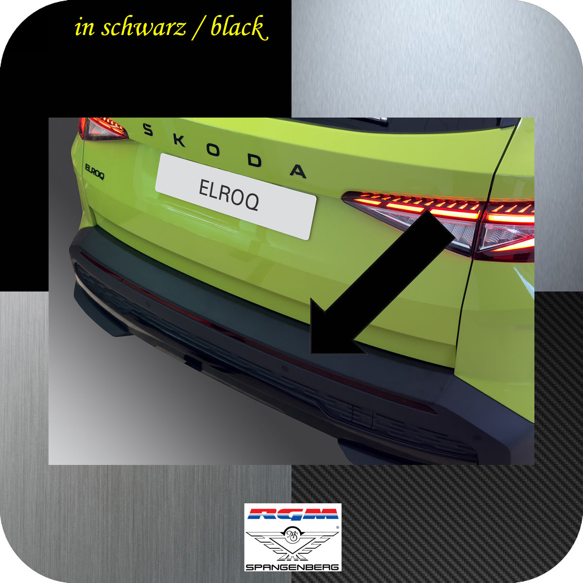 Ladekantenschutz schwarz für Skoda Elroq ab Baujahr 01.2025- 3501437b