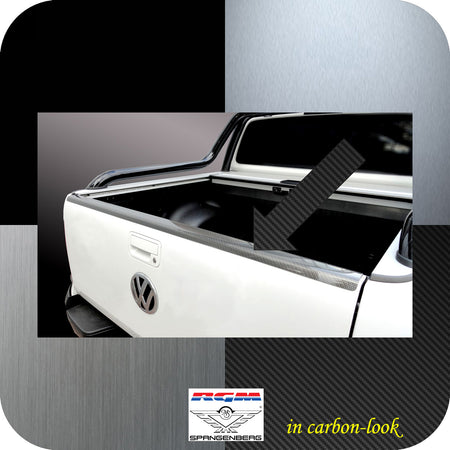 Heckklappen Schutzleiste ABS Carbon-Look VW Amarok ab Baujahr 2010- 3519114 a