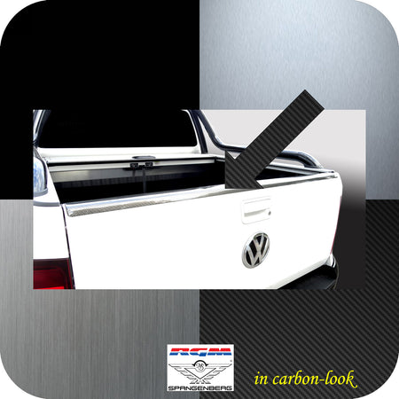 Heckklappen Schutzleiste ABS Carbon-Look VW Amarok ab Baujahr 2010- 3519114 b