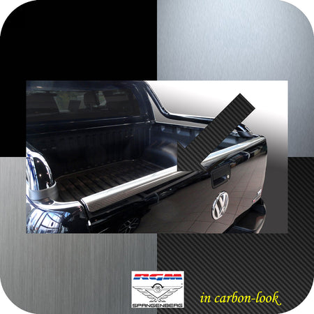 Heckklappen Schutzleiste ABS Carbon-Look VW Amarok ab Baujahr 2010- 3519114 bb