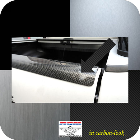 Heckklappen Schutzleiste ABS Carbon-Look VW Amarok ab Baujahr 2010- 3519114 d