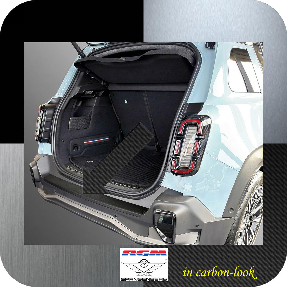 Ladekantenschutz Carbon-look für Renault 4 E-Tech ab Baujahr 03.2025- 3591442a