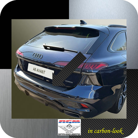 Ladekantenschutz Carbon-look für Audi A6 Avant C9 04.25- S-Line E-Hybrid 3591448b