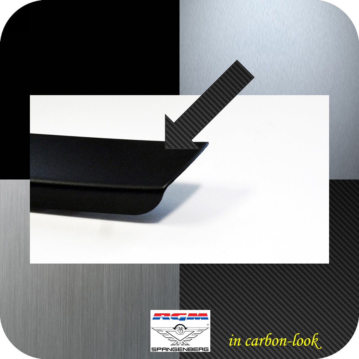 Ladekantenschutz Carbon-look für Audi A6 Avant C9 04.25- S-Line E-Hybrid 3591448d