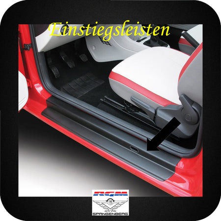 Einstiegsleisten schwarz für Seat MII nur 3-Türer ab Baujahr 05.2012- 3600168 e