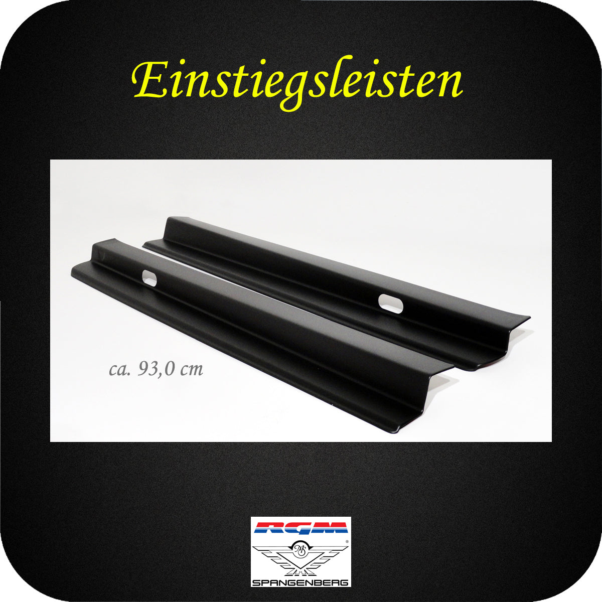 Einstiegsleisten schwarz für Seat MII nur 3-Türer ab Baujahr 05.2012- 3600168 g