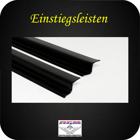 Einstiegsleisten schwarz 2-teilig für VW Caddy auch Maxi 05.2004-09.2020 3600179 d