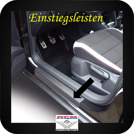 Einstiegsleisten schwarz für VW T-Roc SUV ab Baujahr 11.2017- 3600210 a
