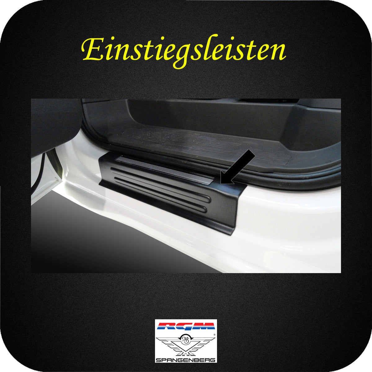 Einstiegsleisten schwarz 2-teilig für Volkswagen VW T7 ab Bj. 06.2021- 3600631 b