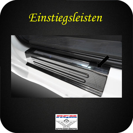 Einstiegsleisten carbon-look 2-teilig für Volkswagen VW T7 ab 06.2021- 3609631 a