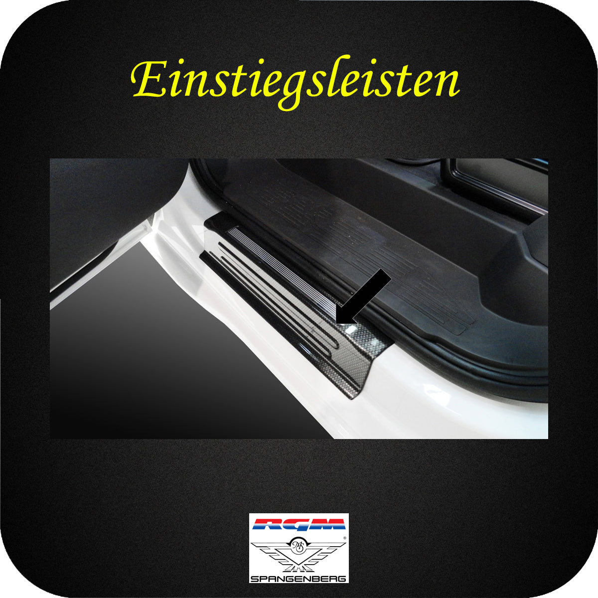 Einstiegsleisten carbon-look 2-teilig für Volkswagen VW T7 ab 06.2021- 3609631 b