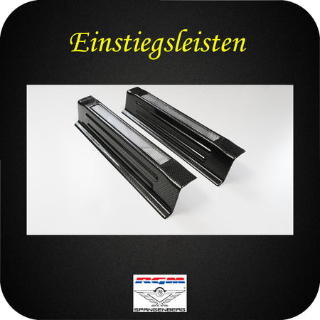 Einstiegsleisten carbon-look 2-teilig für Volkswagen VW T7 ab 06.2021- 3609631 c