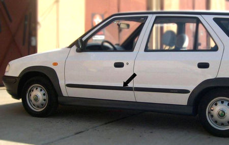 Seitenschutzleisten schwarz für Skoda Felicia Kombi & Schrägheck 1994-2001 F1 d