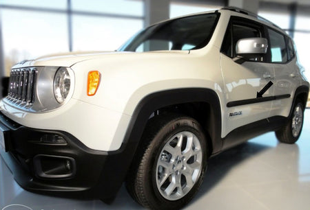 Seitenschutzleisten schwarz für Jeep Renegade SUV ab Baujahr 07.2014- F2 e