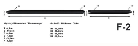 Seitenschutzleisten schwarz für Toyota Aygo I 5-Türer vor facelift 2005-2011 F2 c