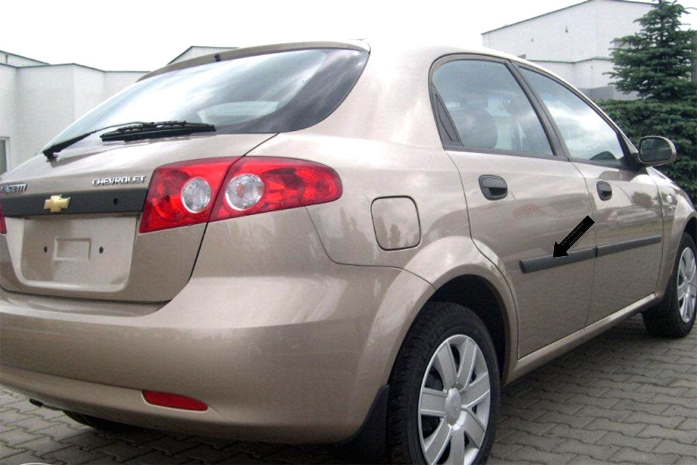 Seitenschutzleisten schwarz für Chevrolet Lacetti J200 03.2005-12.2011 F3 b