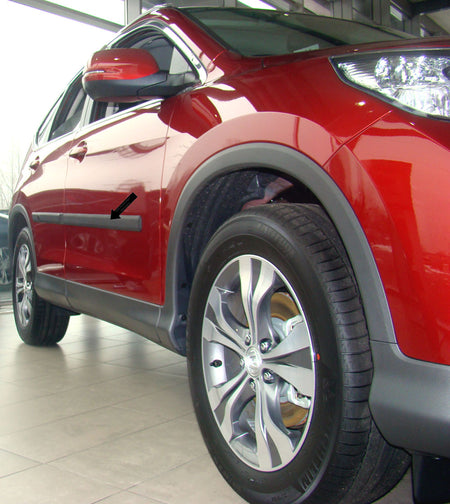 Seitenschutzleisten schwarz für Honda CR-V IV SUV 4. Generation ab 09.2012- F4 e