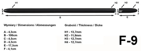 Seitenschutzleisten schwarz für Fiat Seicento Schrägheck 01.1998-01.2010 F9 c